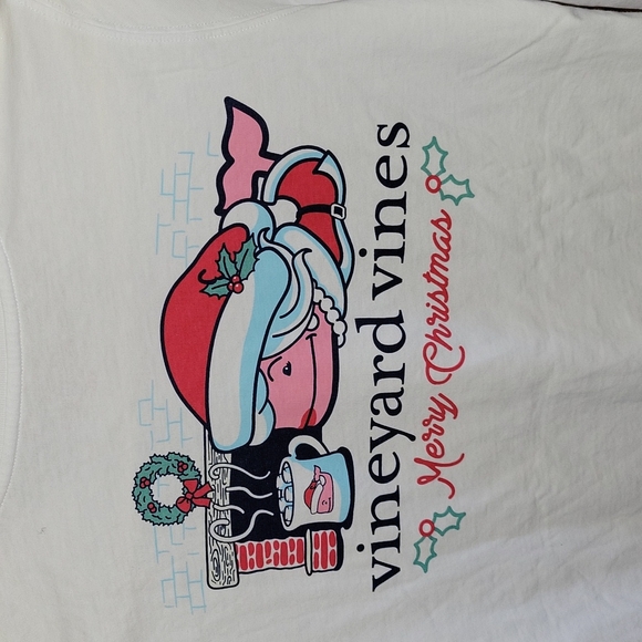 Vineyard Vines BNWT! long sleeve Merry Christmas t-shirt - Picture 6 of 6
